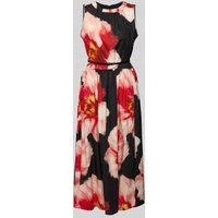 DKNY Midikleid mit Gürtel in Black, Größe 38 DKNY Midikleid mit Gürtel in Black, Größe 38 von DKNY
