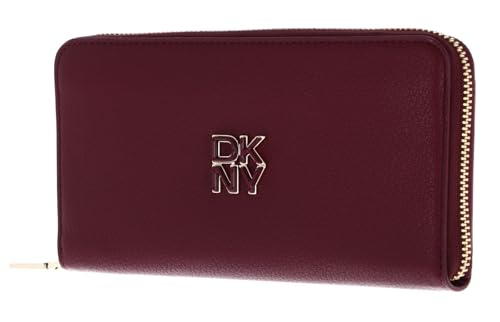 DKNY Milan Tie Zip Around Wallet Burgundy DKNY Milan Tie Zip Around Wallet Burgundy von DKNY