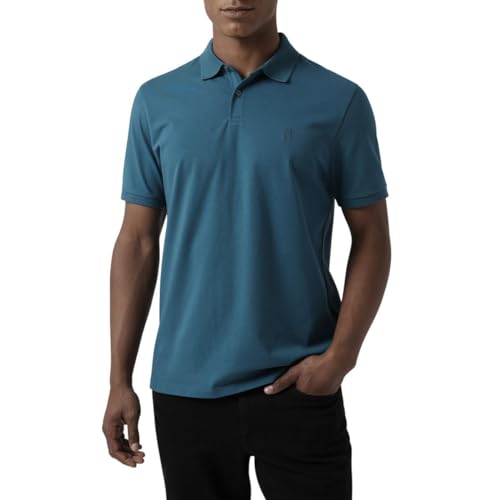 DKNY Poloshirts für Herren – weiche Stretch-Baumwolle, lässige Herren-Polo-Shirts, moderne Passform, kurzärmelig, ozeanblau, Klein DKNY Poloshirts für Herren – weiche Stretch-Baumwolle, lässige Herren-Polo-Shirts, moderne Passform, kurzärmelig, ozeanblau, Klein von DKNY