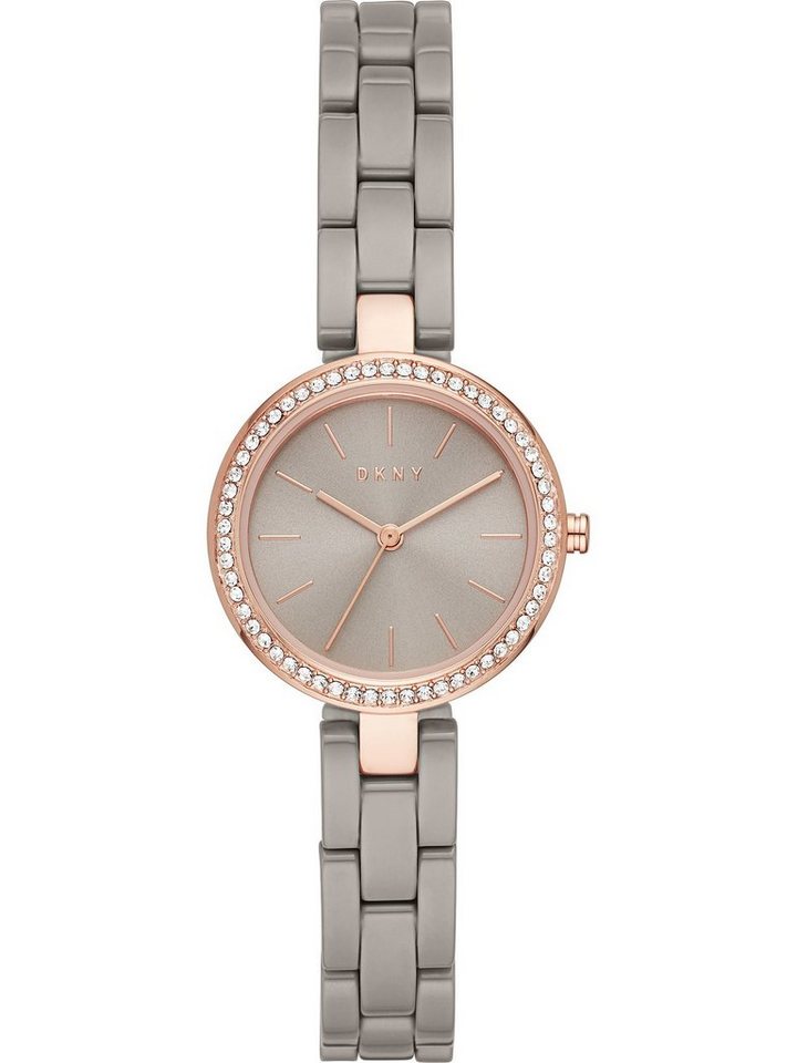 DKNY Quarzuhr DKNY Damen-Uhren Analog Quarz, Quarzuhr von DKNY