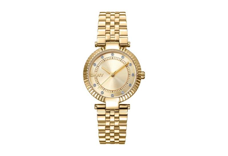 DKNY Quarzuhr Quarzuhr Damenuhr 30 Quarz Damen von DKNY