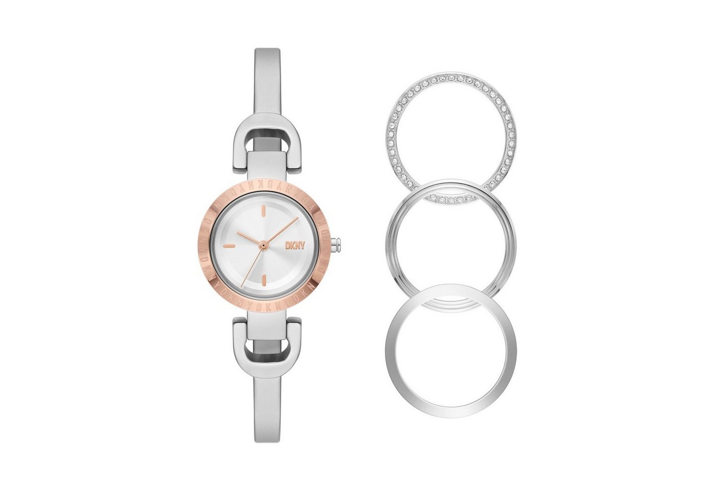 DKNY Quarzuhr Uhr & Ersatz Lünette von DKNY