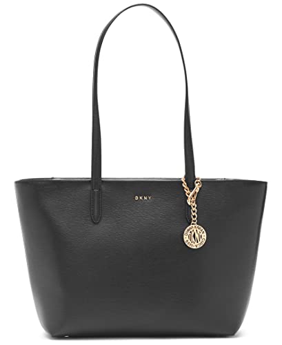 Dkny Damen Bryant Md Shop Tote, Black Gold, Einheitsgröße von DKNY