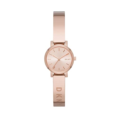 DKNY - Soho Analoge Quarzuhr mit roségoldenem Edelstahlarmband für Damen NY2308 von DKNY