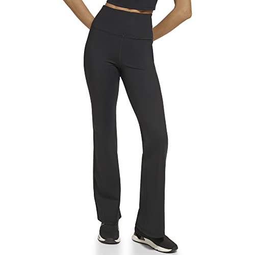 DKNY Women's Sport Balance High Waist Flare Tight Leggings, Black, S von DKNY