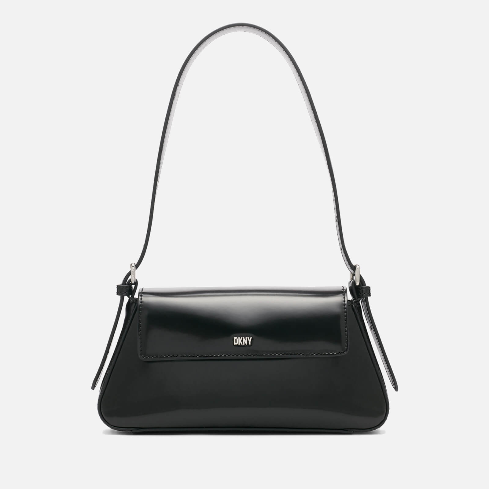 DKNY Suri Faux Patent Leather Shoulder Bag von DKNY