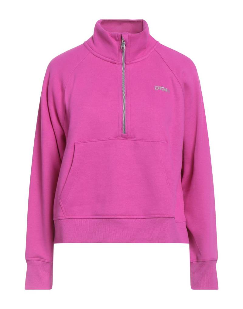 DKNY Sweatshirt Damen Fuchsia von DKNY