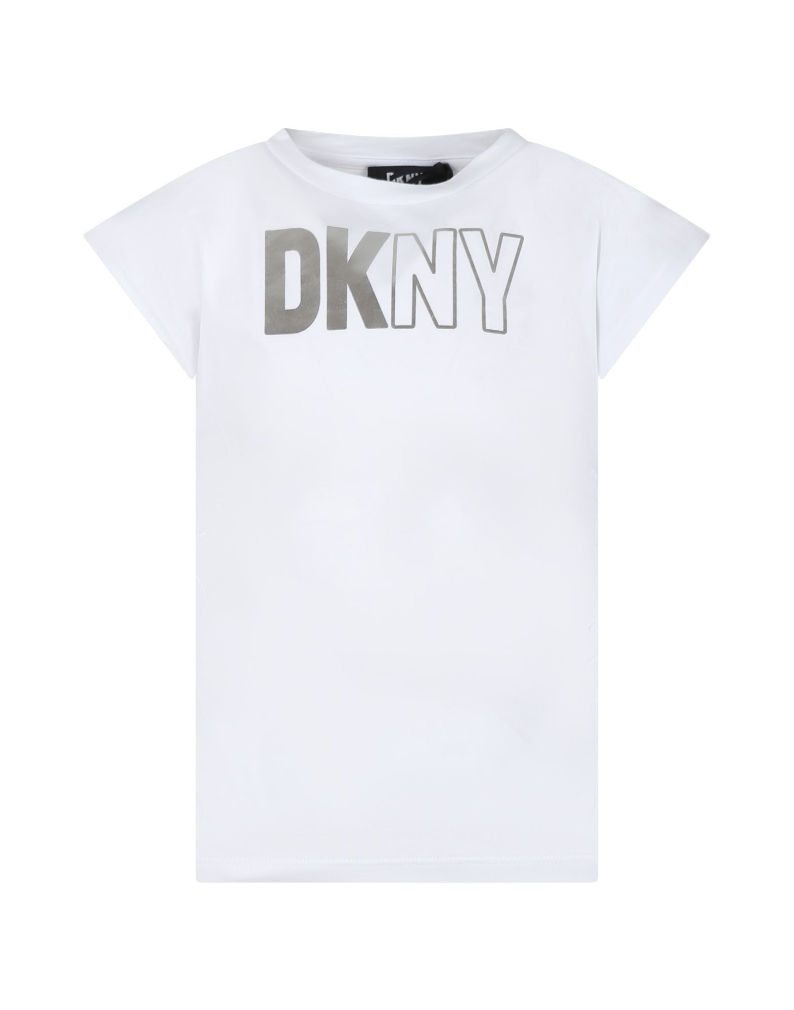 DKNY T-shirts Kinder Weiß von DKNY