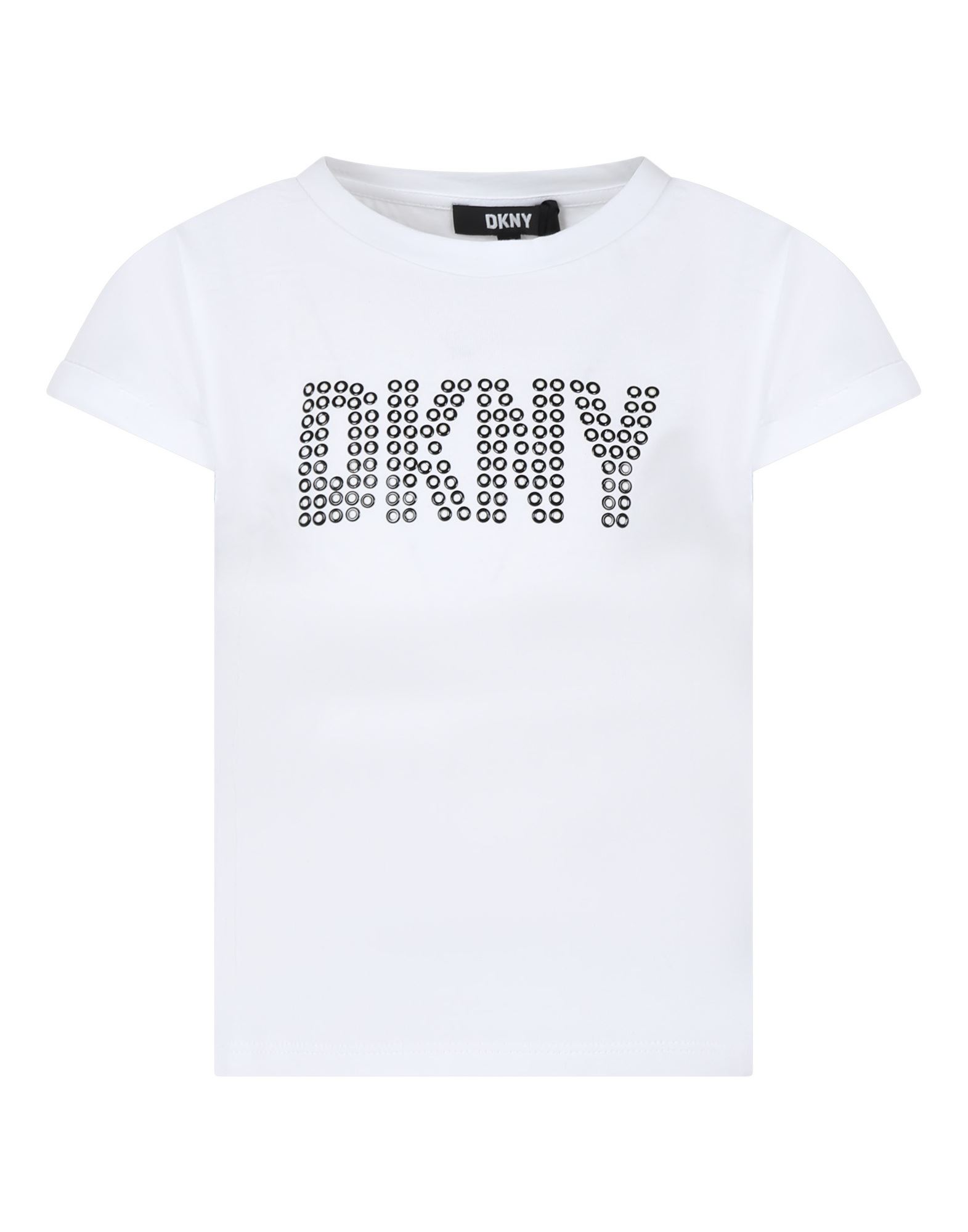 DKNY T-shirts Kinder Weiß von DKNY