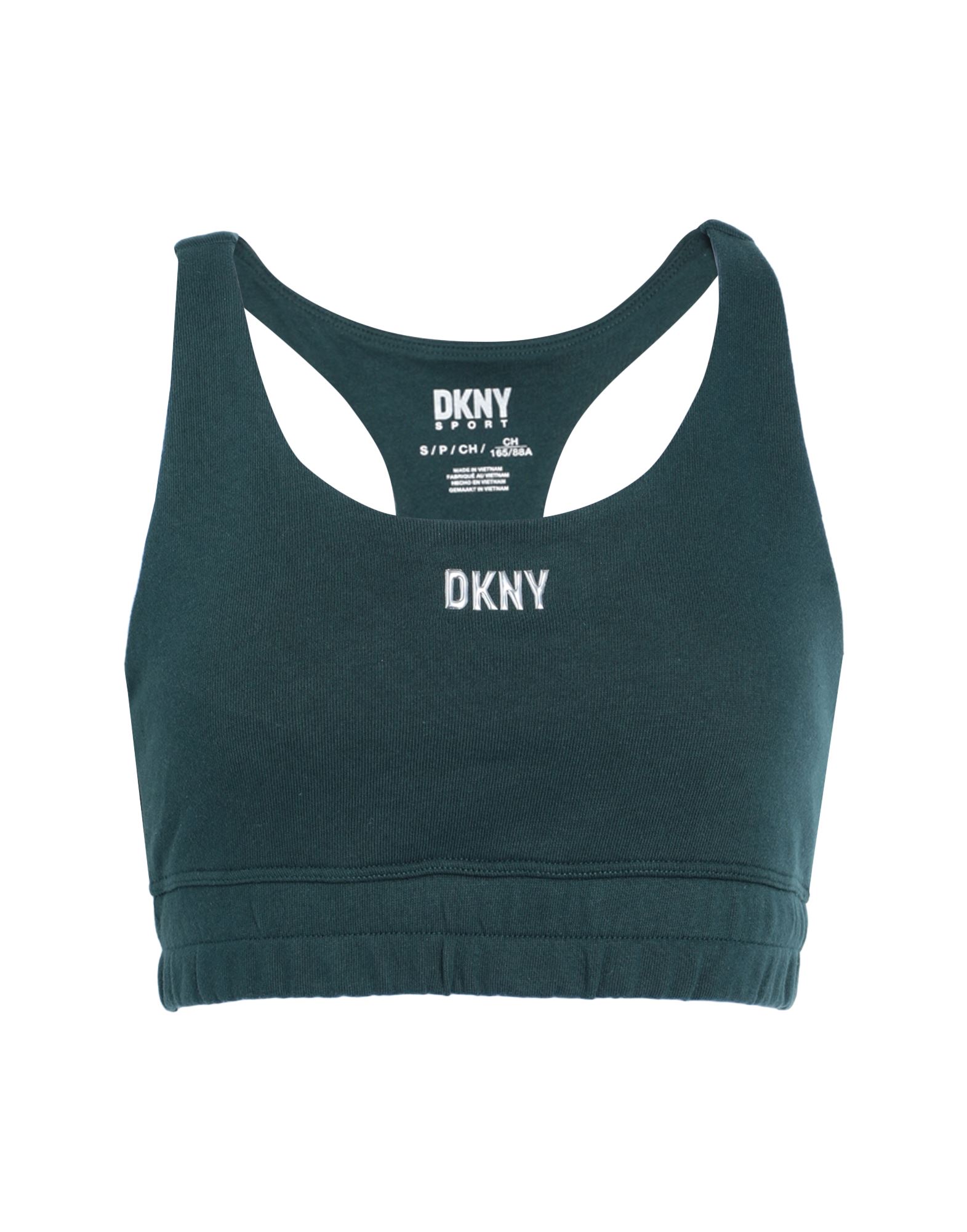 DKNY Top Damen Dunkelgrün von DKNY