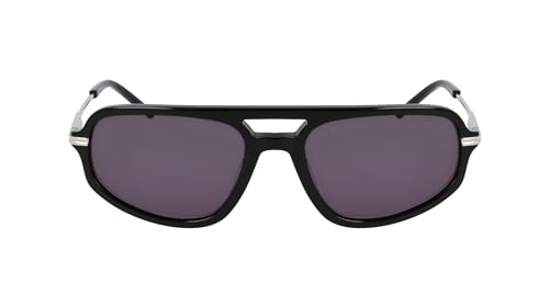 DKNY Unisex Dk712s Sunglasses, Black, 57 von DKNY