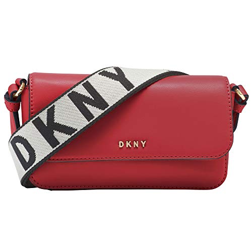 DKNY WINONNA Flap Crossbody, Bright RED von DKNY