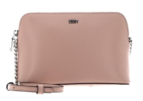 DKNY Women's Bryant Dome Bag with an Adjustable Chain Strap in Sutton Leather Crossbody, Rosewater von DKNY