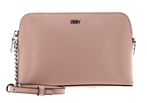 DKNY Women's Bryant Dome Bag with an Adjustable Chain Strap in Sutton Leather Crossbody, Rosewater von DKNY