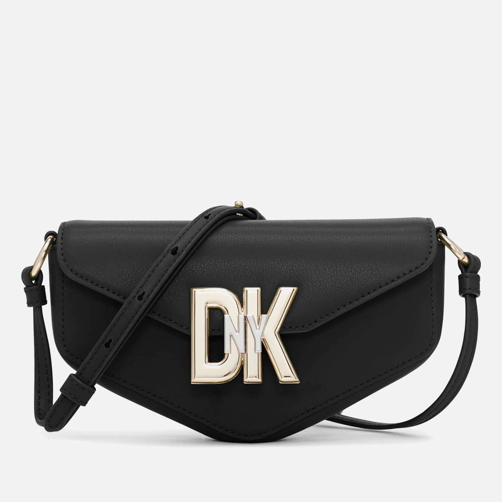 DKNY Downtown Logo Leather Crossbody Bag von DKNY