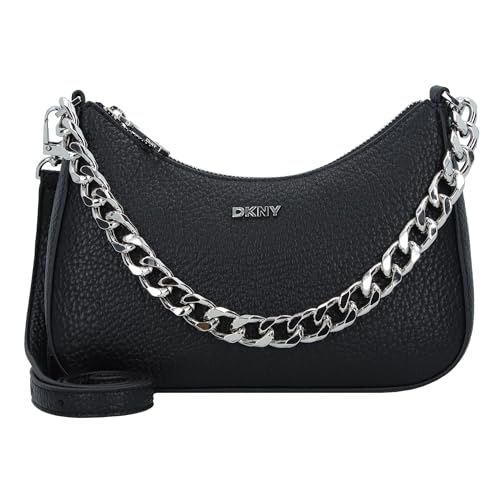 DKNY Women's Jenna Demi Crossbody Handbag, Black/Silver DKNY Women's Jenna Demi Crossbody Handbag, Black/Silver von DKNY