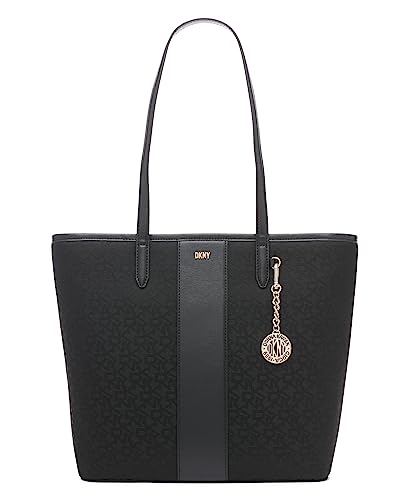 DKNY Women's R31AFR73-XLB-1 Tote, Black Logo/Black von DKNY