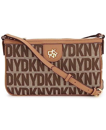 DKNY Women's R31E2W87-DVX-1 Crossbody, Cashew von DKNY