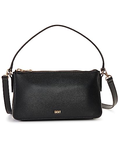 DKNY Women's R31E3U45-BGD-1 Crossbody, Black/Gold von DKNY