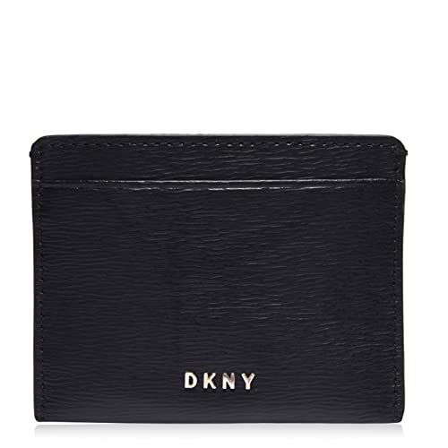 DKNY Women's R92z3c09 Bi-Fold Wallet, Black/Gold, 10 x 7.5 x 0.5 cm von DKNY