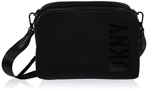 DKNY Women's Tilly Camera Bag in Faux Leather Crossbody, Black/Black von DKNY