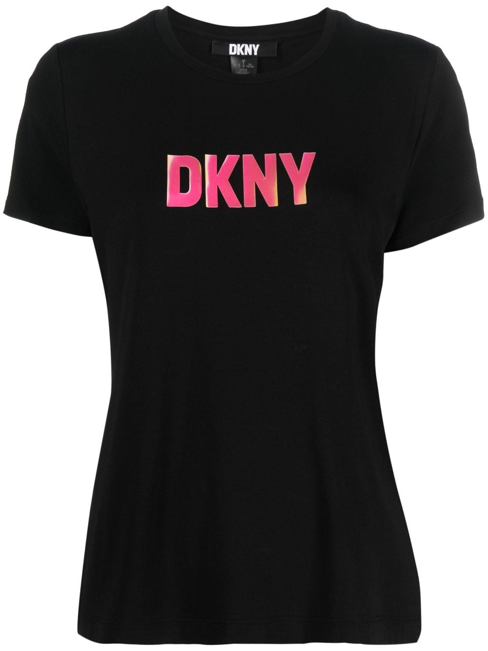 DKNY T-Shirt mit Logo-Print - Schwarz von DKNY