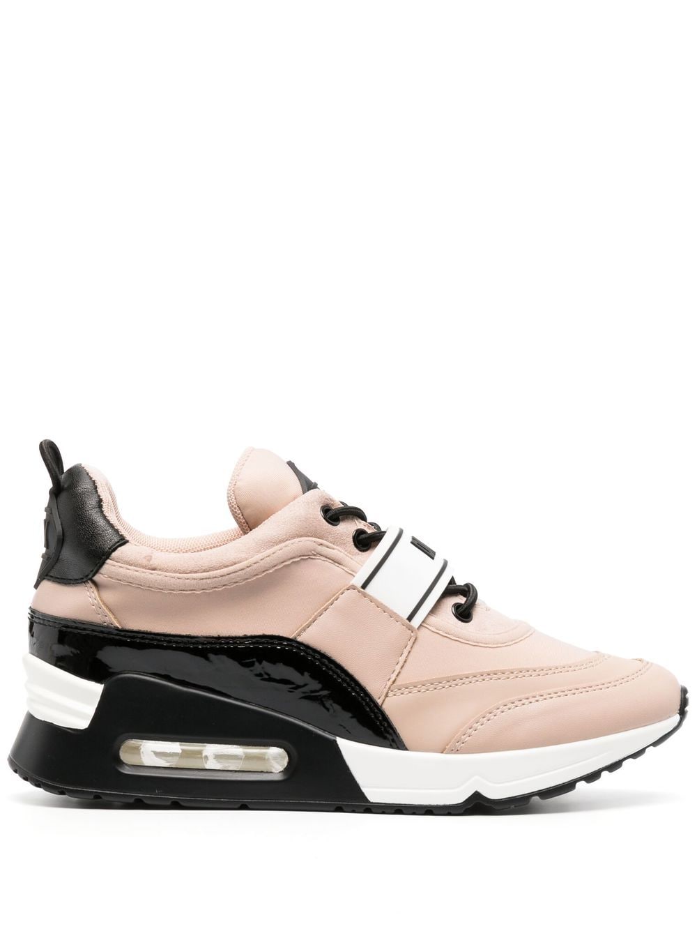 DKNY Sneakers mit Logo-Print - Nude von DKNY