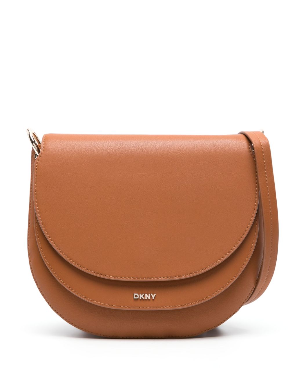 DKNY Mittelgroße Flap Gamercy Umhängetasche - Braun von DKNY