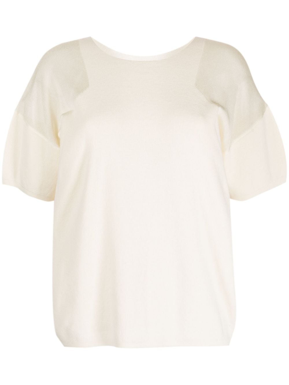 DKNY T-Shirt mit rundem Ausschnitt - Nude von DKNY