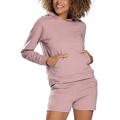 DKaren Damen Jogginganzug Set Baumwolle Koko Clothes, Rosa, S EU von DKaren