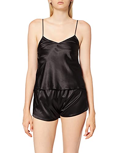 DKaren Damen Nachtwäsche | Karen | Größen XS-2XL 100% Polyester | L Schwarz von DKaren