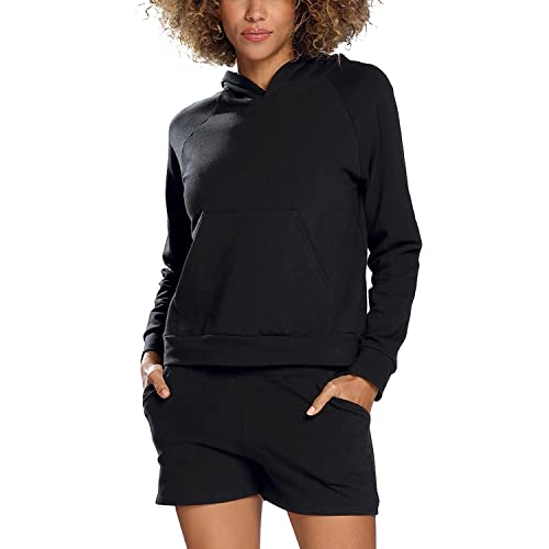 DKaren Jogginganzug Damen set Baumwolle Koko - Damen Jogginganzug Damen Trainingsanzug - Jogginganzug Damen Große Größen - Damen Jogginganzug Set Trainingsanzug Damen L Schwarz von DKaren