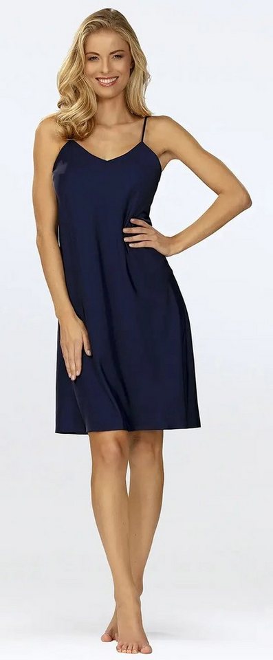 DKaren Nachthemd klassischer Stil, einfarbig elegant von DKaren