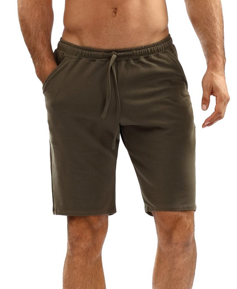 DKaren Sweatshorts Herren Hose Kurz Sweathose Jogginghose Baumwolle (1-tlg) mit elastischen bund von DKaren