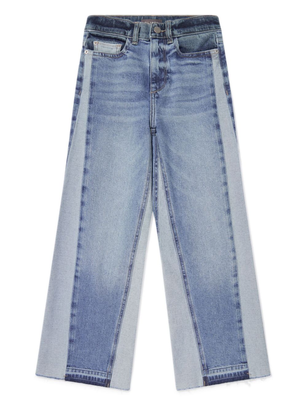 DL1961 KIDS Lily Jeans mit weitem Bein - Blau von DL1961 KIDS