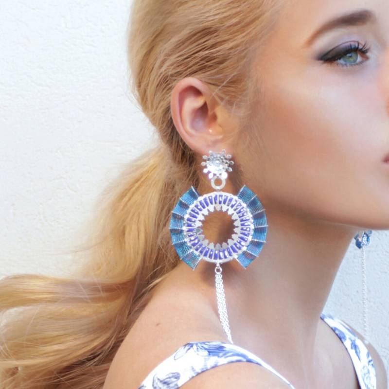 Tropfen Sie Ohrringe Baumeln, Modeschmuck, Einzigartigen Schmuck, Geschenk Für Sie, Gold Plattiert von DLJD