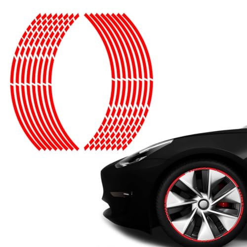 DLPRK 16 Stück Motorrad Felgen Aufkleber für Felgen Motorrad Auto Fahrrad von DLPRK