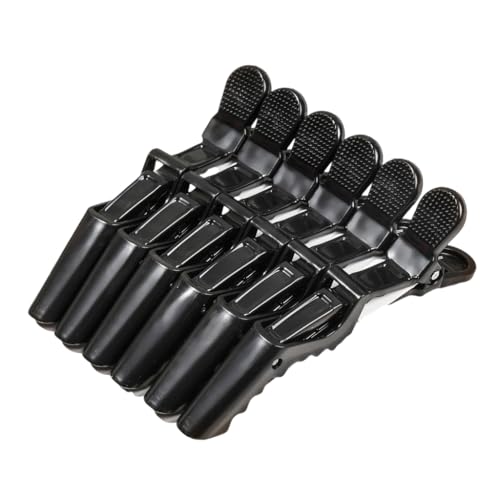 6 Stück Entenschnabel-Haarspange für Damen, Haar-Accessoires, geeignet für tägliche Pendelpartys und Workouts von DLUKENY