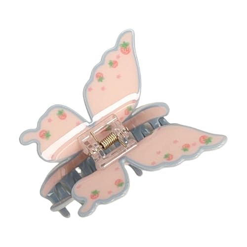 Acryl-Haarklammer, Haarstyling-Accessoire mit Karomuster und starkem Halt, für den täglichen Gebrauch und gesellschaftliche Veranstaltungen von DLUKENY