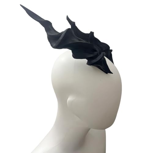 DLUKENY Cosplay Haarnadel Horn Haarspange Anime Elegant 2000er Trend Dunkle Bündel Kopfbedeckung für Halloween Cosplay von DLUKENY