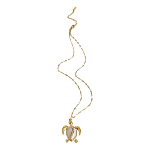 DLUKENY Halskette mit Meeresmotiv, bezaubernder Tierschmuck, einzigartiges Mode-Accessoire, Geschenk für Jungen und Mädchen, Edelstahl DLUKENY Halskette mit Meeresmotiv, bezaubernder Tierschmuck, einzigartiges Mode-Accessoire, Geschenk für Jungen und Mädchen, Edelstahl von DLUKENY
