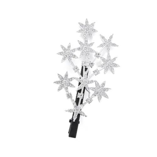 DLUKENY Mode Robuste Leichtmetallstar Entenbill Haarclip Tragbar Für Tägliche Freizeitkleidung Und Besondere Anlässe Täglicher Gebrauch von DLUKENY