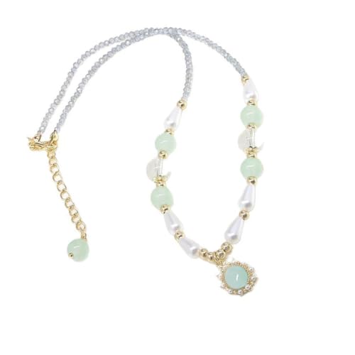 DLUKENY Stilvolles, anspruchsvolles Halsschmuck: Modischer Schmuck für trendige Frauen und einzigartige Accessoire-Liebhaber, Metall von DLUKENY