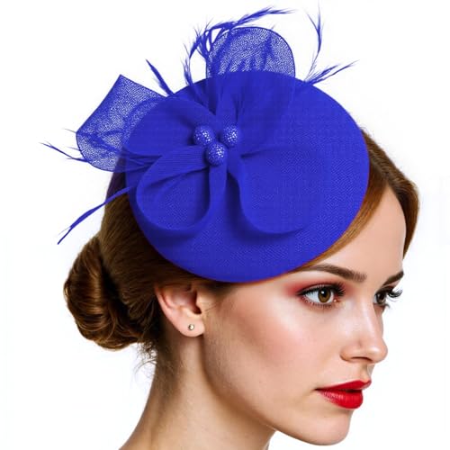 Elegante Stirnband Frauen Faszinatoren Kopfbedeckung Handgefertigtes Haar Accessoire Für Hochzeitsfeiern Und Themenfeiern von DLUKENY