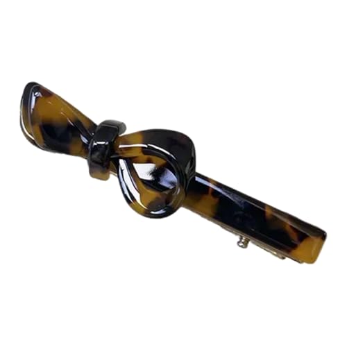 Haarspange mit Schleife aus Acetat, einfache Seite, Hochzeit, Damen, Haarspange für verschiedene Anlässe von DLUKENY