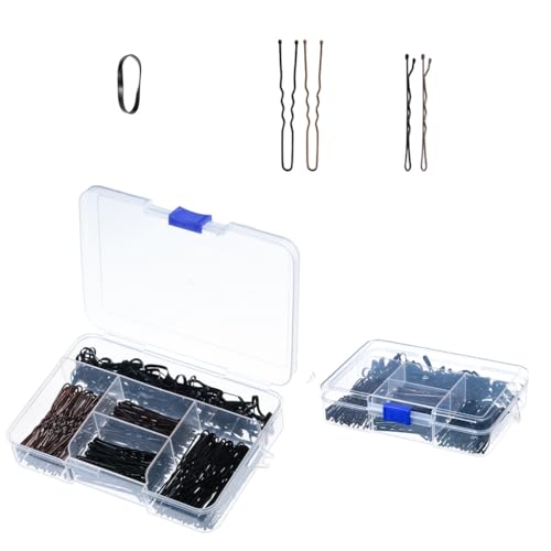 Haarstyling-Set für Damen, verschiedene Größen, für elegante und lässige Frisuren, Haarflechtzubehör von DLUKENY