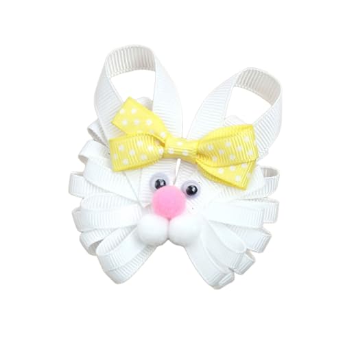 Handgefertigtes Osterhuhn/Hasen Bowknot Haarclip Bequemer Stoff Haar Barrette Für Kinder Und Erwachsene Festival Kopfbedeckung Handgefertigtes Osterhuhn/Hasen Bowknot Haarclip Bequemer Stoff Haar Barrette Für Kinder Und Erwachsene Festival Kopfbedeckung von DLUKENY