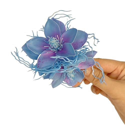 Kinder Haarnadel Haarclip Camellias Form Für Strandbühne Tanzkleidung Künstliche 2000er Jahre Mädchen Kopfschmuck Urlaub Urlaub von DLUKENY