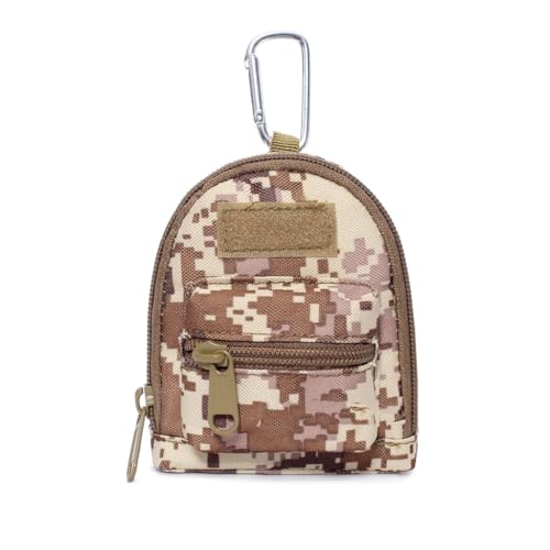 Kompakte Münzgeldbörse, Schlüssel, Kopfhörer, Aufbewahrungstasche, Kartenhalter, Brieftasche, Mehrere Sande von DLUKENY