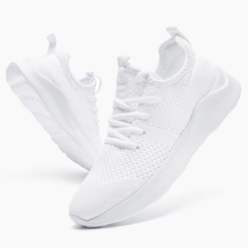 DLWKIPV Herren Laufschuhe Sportschuhe Sneaker Slip On Schuhe Tennis Schuhe Straßenlaufschuhe Walking Running Freizeitschuhe Fitnessschuhe Turnschuhe Weiß EU 39 DLWKIPV Herren Laufschuhe Sportschuhe Sneaker Slip On Schuhe Tennis Schuhe Straßenlaufschuhe Walking Running Freizeitschuhe Fitnessschuhe Turnschuhe Weiß EU 39 von DLWKIPV